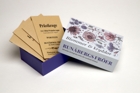 Presentask, Blommor och kryddor